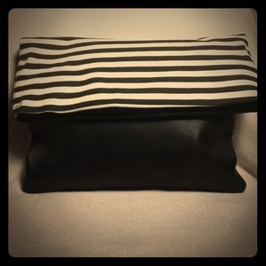 Kate Spade Sat foldover stripe bag Andy Warhol